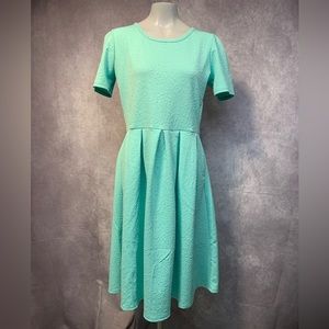 Turquoise Dress with Pockets